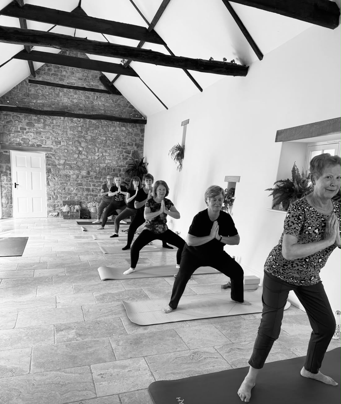 Fire & Form yoga class in Braunston — Sumo squat, all levels welcome